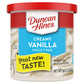 Duncan Hines Creamy Vanilla Flavored Frosting, 16 Oz Can Of Dessert And Cake Frosting (8 Pack)