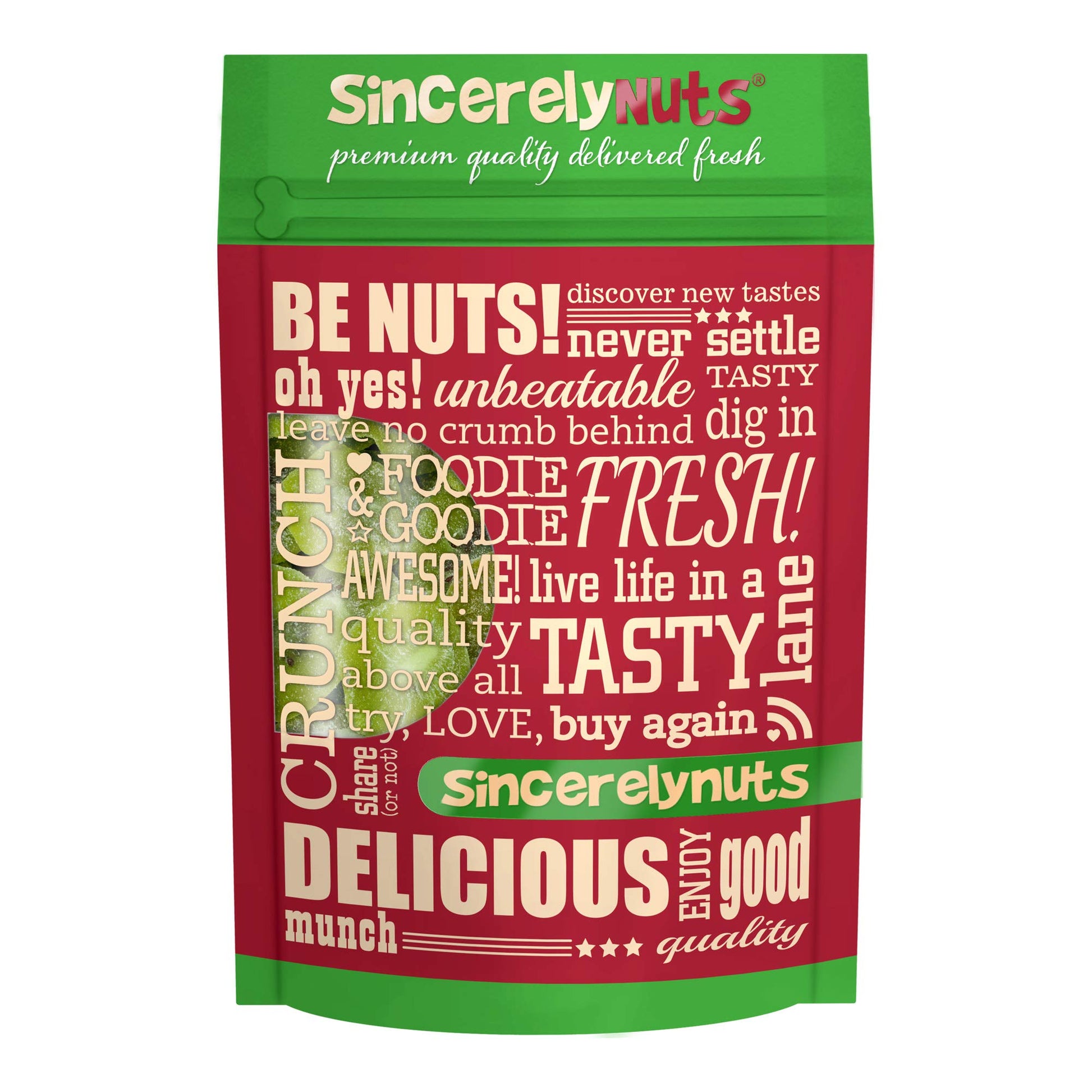 Sincerely Nuts Dried Kiwi Slices (1 LB)-Vegan, Gluten-Free, and Kosher Certified- Satisfying and Naturally Sweet On-the-Go-Treat