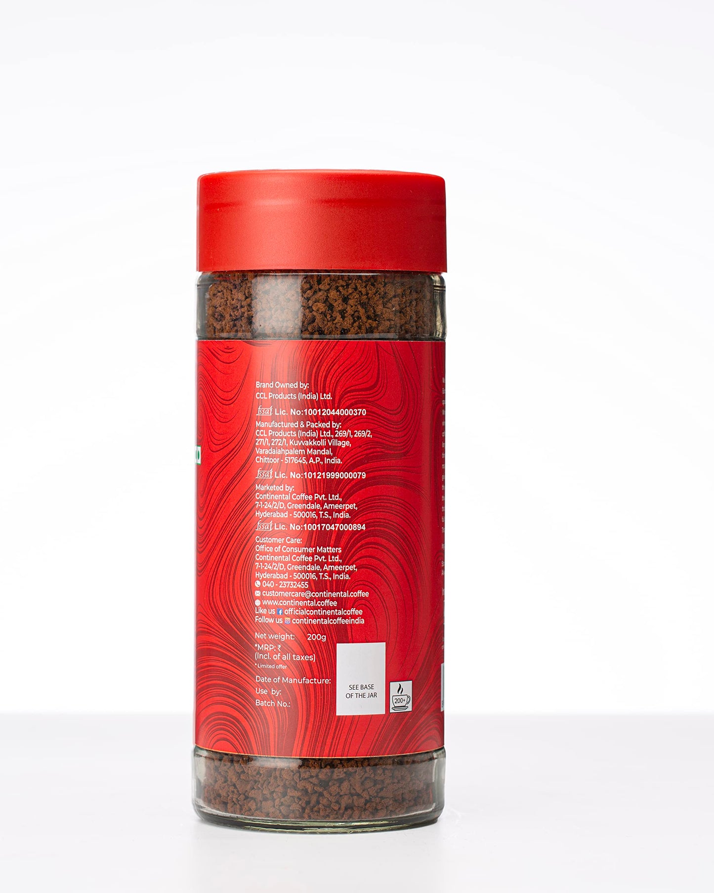Continental Speciale Coffee Granules 200Gm Jar | 100% Pure Instant Coffee Powder