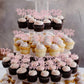 36 Pcs Mr & Mrs Cupcake Toppers With Love Heart Glitter Cupcake Picks Wedding Engagement Cake Decorations For Wedding, Bridal Sh
