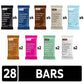 RXBAR Protein Bars, 12g Protein, Gluten Free Snacks, Variety Pack (28 Bars)
