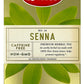 Galil Senna Tea - Caffeine-Free Herbal Tea, Non-GMO, Kosher, 20 Count Boxes, 1.41 Oz, Pack of 6