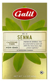 Galil Senna Tea - Caffeine-Free Herbal Tea, Non-GMO, Kosher, 20 Count Boxes, 1.41 Oz, Pack of 6