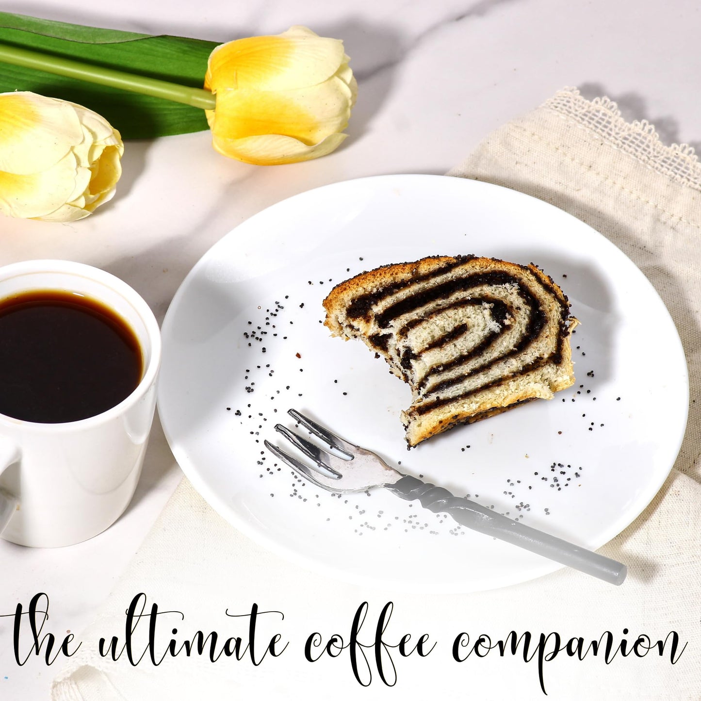 Poppy Seed Cake | Traditional Hungarian Food | Scrumptious & Delicious | Yeast Cake With Poppy Seed Filling | 16 Oz Per Poppysee