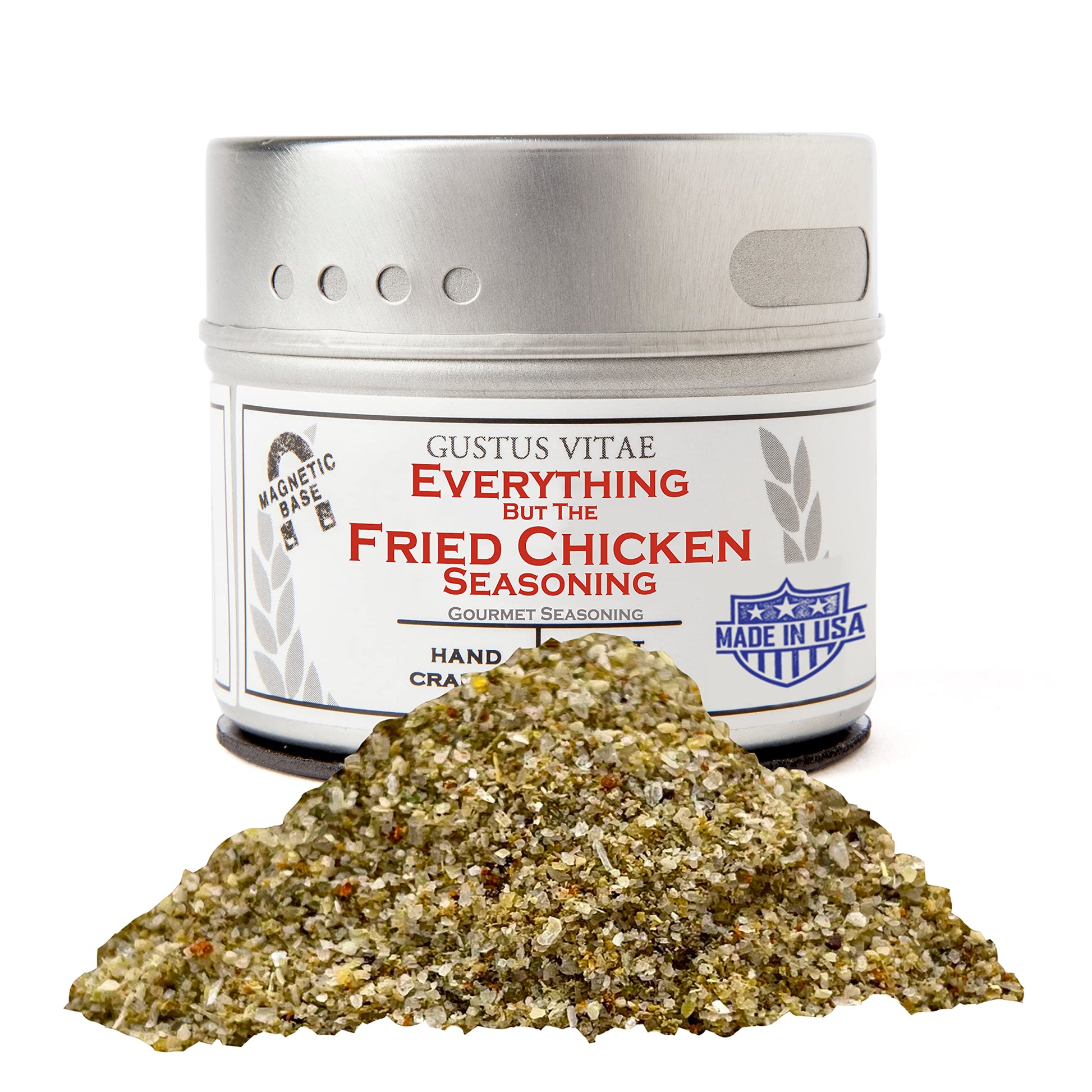 Everything But The Fried Chicken Seasoning | All Natural | Non GMO | 1.8 oz (51 g) | Gourmet Spice Mix | Small Batch | Artisanal