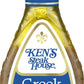 Kens Steakhouse Greek Dressing with Feta Cheese & Black Olives, Gluten Free, 16 Fl Oz (Pack of 6)