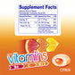 Mentos Gum With Vitamins, Sugar Free Chewing Gum With Xylitol, Citrus Flavor, Vitamins B6, B12 And C, Bottle Of 45 (Bulk Pack Of 4)