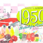 1950'S Retro Candy Gift Box-Decade Box Gift Basket - Classic 50'S Candy - 9.75Oz (276G)