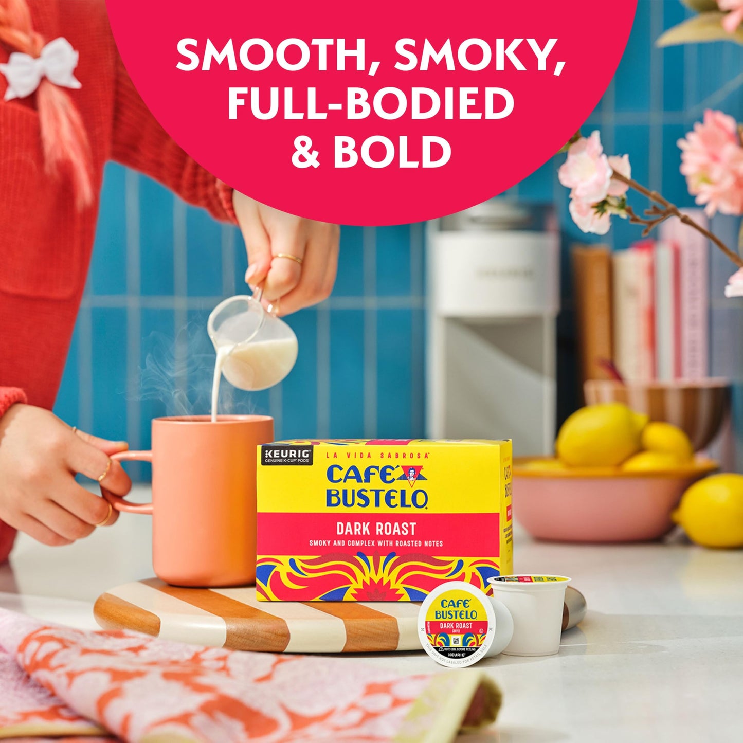 Caf? Bustelo Dark Roast 10 Count K-Cup