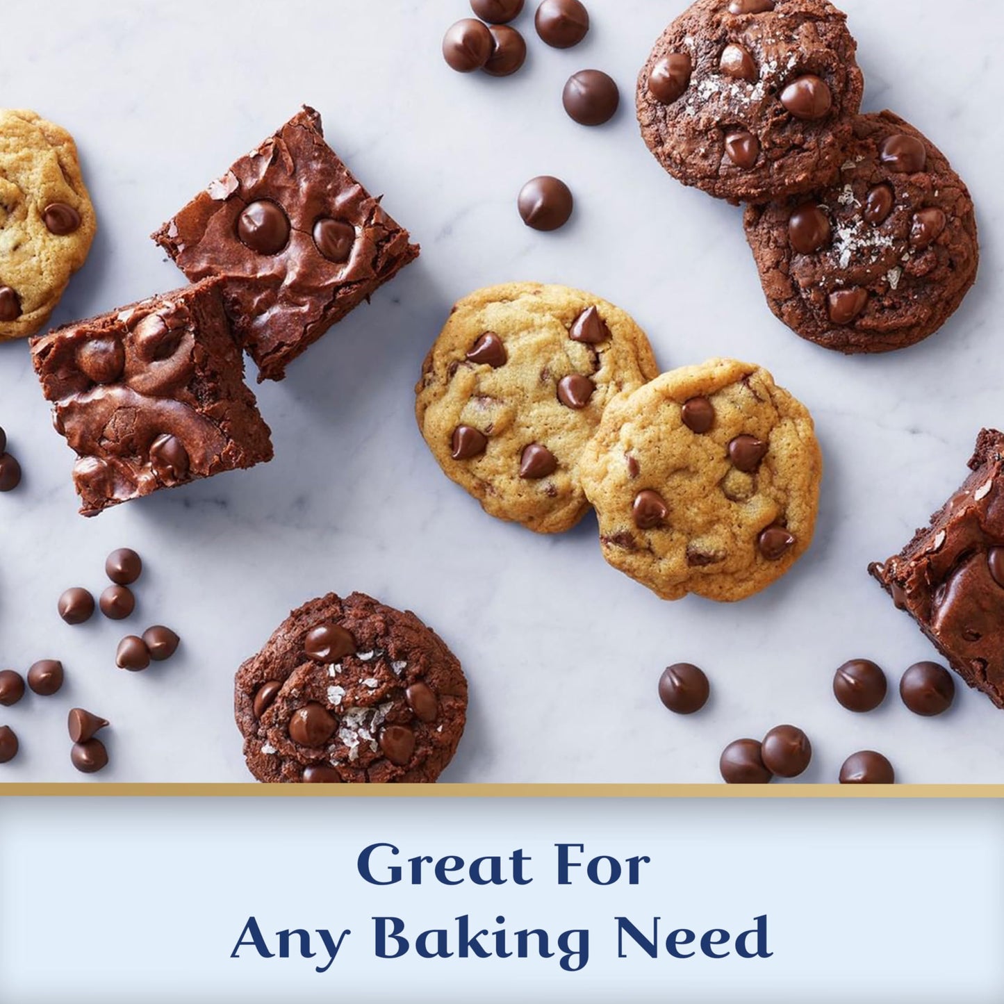GHIRARDELLI Milk Chocolate enhanced Baking Chips  11.5 oz Bag enhanced Sweet Milk Chocolate for Baking and Desserts
