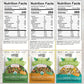 Beanvivo - Variety 6 Pack Salad Protein Boosters - Seasoned, Garlic & Herbs, Edamame - Delivering A Burst Of Taste And 10G Of Pr