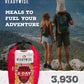 Readywise 2-Day Adventure Bag | Freeze-Dried Backpacking & Camping Food | Waterproof Dry Bag | 23 Servings