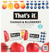 THATS IT Mango Blueberry Mini Bars 10 Count, 7 OZ