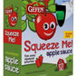 Gefen, Squeeze Me! All Natural Squeezable Applesauce, 3.17oz (12 Pack) No Sugar Added | Grab & Go | Certified Kosher (Including