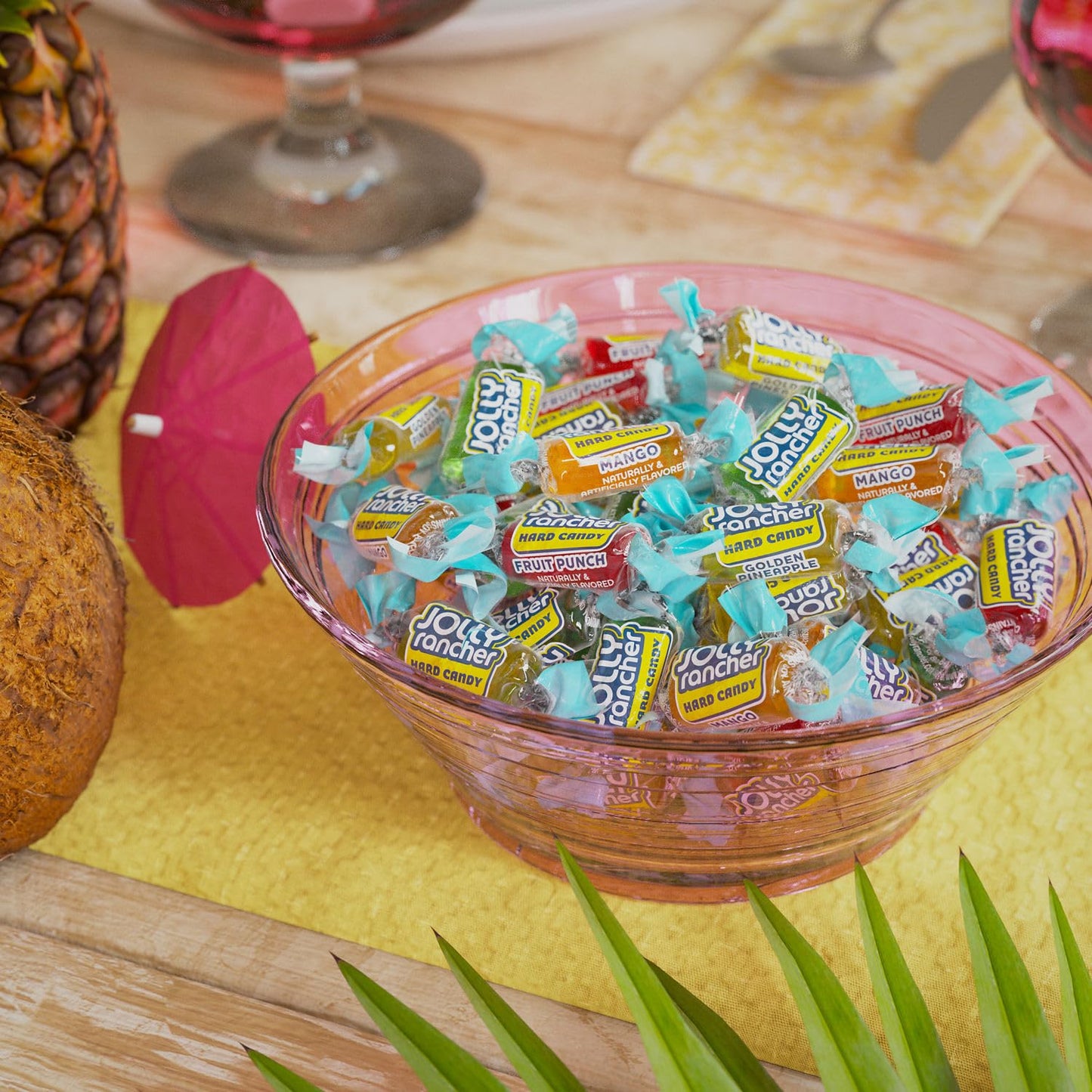 Jolly Tropical Ranchers Bag, 13 Ounce Bag (Pack Of 1), Individually Wrapped Hard Candy, The Hampton Popcorn & Candy Company