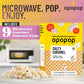 Opopop Traditional Microwave Popcorn - Salty Caramel Popcorn 9-Pack - Sweet and Salty Flavored Popcorn Bulk, Non-GMO