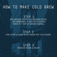 Stone Street Cold Brew Coffee, Breakfast Blend, Low Acid, Medium Roast, Coarse Ground, 32 Ounce
