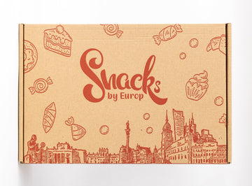 Polish Snacks Candy Gift Box Treats from Poland | Chocolates, Wafers, Cookies Variety Gift Basket Polish Food Box Assortment of