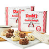 Davids Cookies Blueberry Lemon and Smores Decadent Cookie Dough Ready to Bake Frozen Variety Pack with Lemon Flavor Dried Blueb