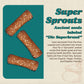 Unique Snacks Sprouted Pretzel Shells, Vegan, Non-GMO, 8 Oz. Bag, Pack of 3
