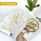 40 Pcs Gold Happy Birthday Cake Topper Acrylic Birthday Cupcake Topper Cake Pick Decorations For Birthday Party Cake Desserts Pa