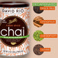 Tiger Spice Decaffeinated Chai Tea Latte Mix, 14 Oz, Decaf Black Tea, Organic Spices, Dairy Free, Serve Hot Or Cold, Just Add Wa