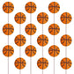Basketball Candy Lollipops - 18 Count Individually Wrapped Suckers - Great for Basketball Party Favors - Sports Snacks - Basketb