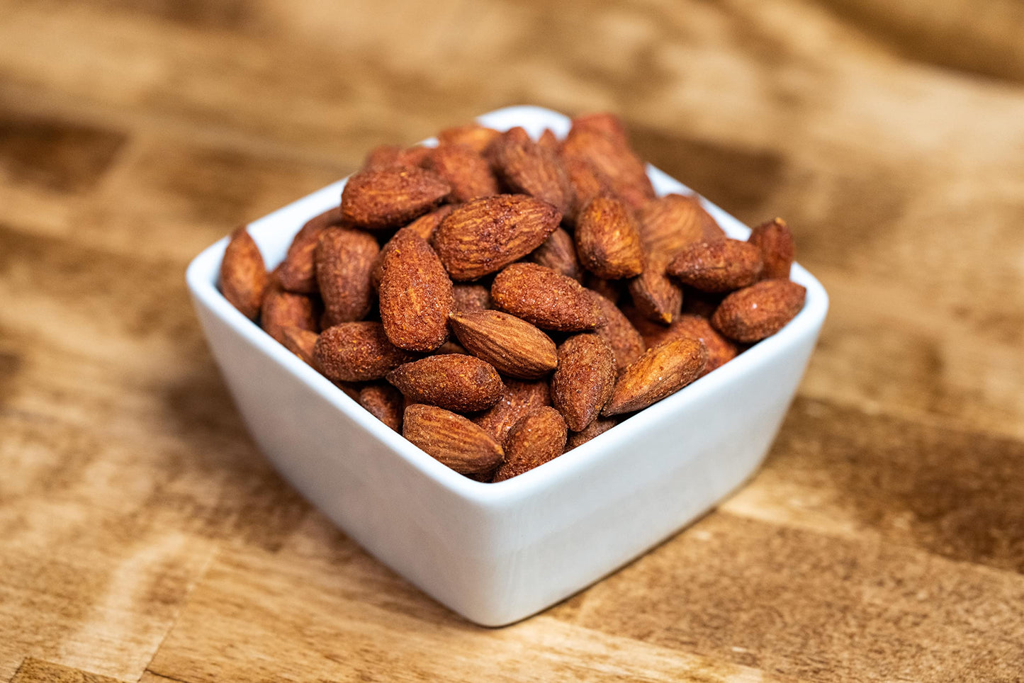 Jakes Nut Roasters - Buffalo Flavored Almonds (2 Pack) - Whole Dry Roasted Seasoned AlmondsA