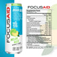 LIFEAID FOCUSAID Energy Blend Drink, Nootropics, 100mg Caffeine, 12 Fl Oz, Pack of 24, Focusaid
