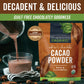 Viva Naturals Organic Cacao Powder, 1lb - Unsweetened Cacao Powder With Rich Dark Chocolate Flavor, Perfect for Baking & Smoothi