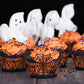 Halloween Sprinkles - Bulk Sprinkles - 1.6 Lb - Orange, Black, Purple And White Jimmies