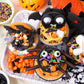 Halloween Sprinkles for Cake Decorating - 6.53 oz Edible Candy Eyes  Pumpkin  Ghost  Spider  Confetti  Nonpareils Sprinkle Mix  Cupcake Cookie Decorations for Fall Halloween Party