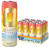 Steel Supplements OMNI Energy Drink, Sugar-Free, Low Calorie, 200mg Caffeine, Pack of 12, 12 Oz Cans