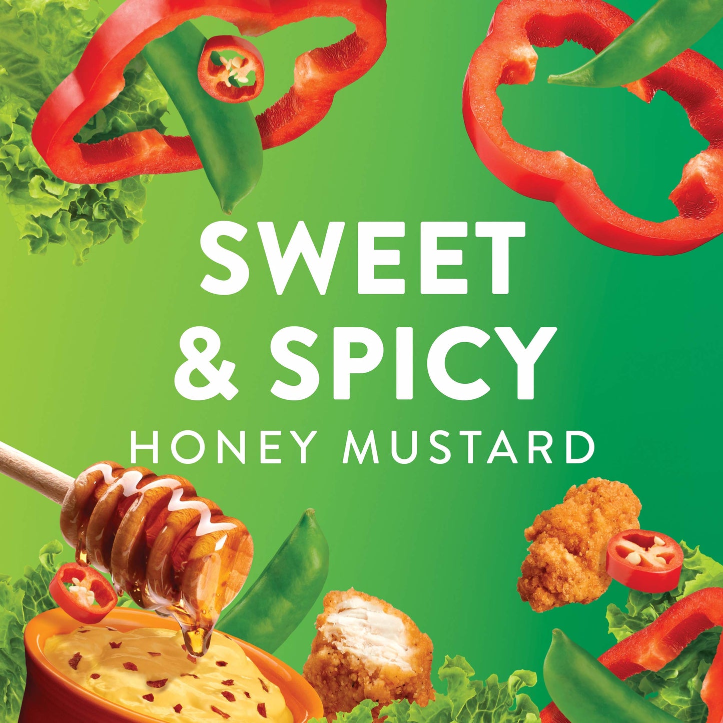 Wish-Bone Sweet & Spicy Honey Mustard Salad Dressing, 15 Fl Oz