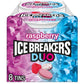 ICE BREAKERS Duo Fruit Plus Cool Raspberry Sugar Free Mints Tins, 1.3 oz (8 Count)