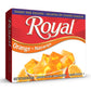 Royal Bilingual Gelatin, Fat Free Dessert Mix, Orange (12 - 2.8 Oz Boxes)