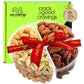 Nut Cravings Gourmet Collection - Rosh Hashana & Shana Tova Mixed Nuts Gift Basket + Heart Ribbon (4 Assortments) Arrangement Pl