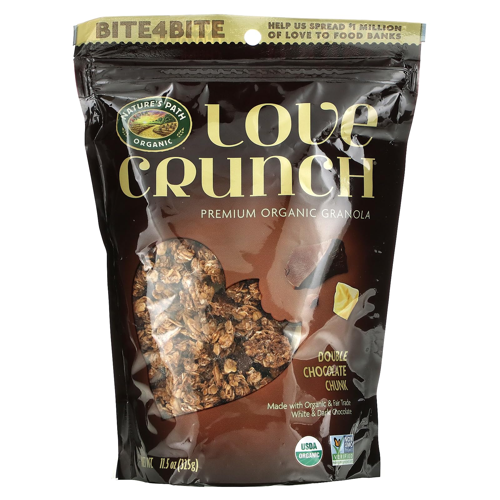 Natures Path Cereal Granola Double Chocolate Chunk, 11.5 Oz
