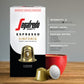 Segafredo Zanetti Espresso compact pieces - Medium Roast, Intensity 9, Aluminum Pods for Nespresso Original Machines, 10 Count
