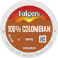 Folgers 100% Colombian Medium Roast Coffee, 96 Keurig K-Cup Pods