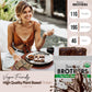 Bearded Brothers Organic Protein Bars, Dark Chocolate (10 Pack) - 11G Of Plant Based Protein Gluten Free Vegan, Non-Gmo Healthy Snacks For Mature-Themeds Good Source Of Fiber