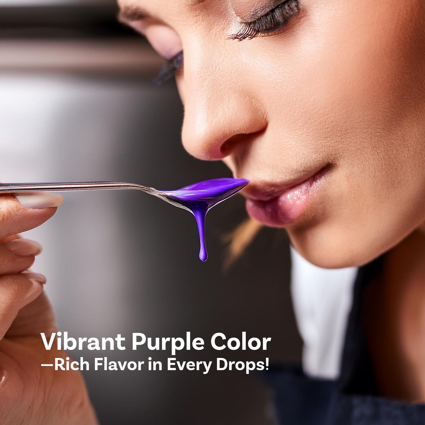 Ube Purple Yam Flavoring Extract Restaurant Size By Butterfly 1 Liter, 34 Fl. Ounce