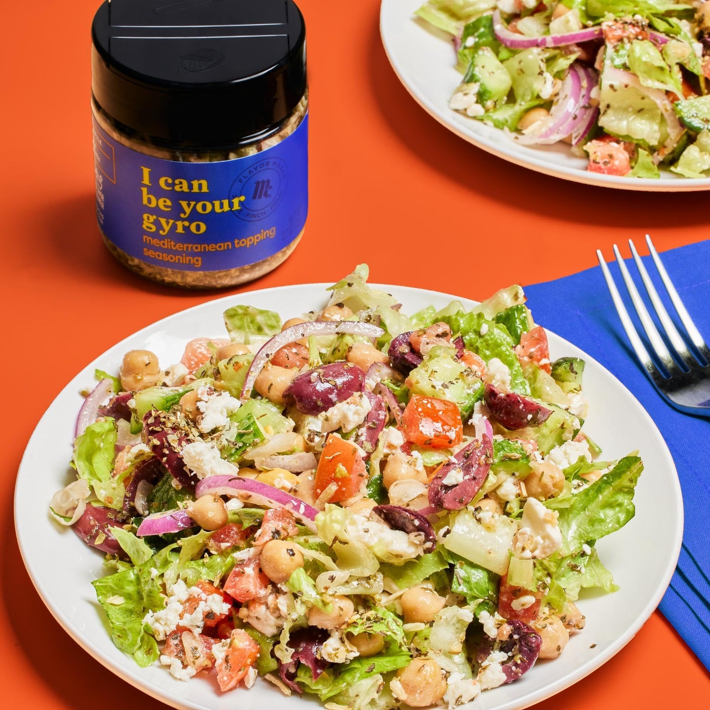 Mccormick Mediterranean Topping Seasoning, Flavor Maker, 2.7 Oz