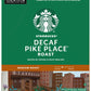 Starbucks Decaf Pike Place Roast K Cups, 72 Count (3 Boxes Of 24 K-Cups)