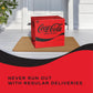 Coke Zero Sugar Cola Soda, 12 Oz, 24 Pack (Package May Vary)