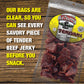 Old Trapper Beef Jerky, Teriyaki 10-Ounce Individual Pack, Tender Meat Snack For Lunches Or Between Meals, 11 Grams Of Protein, Zero Grams Of Fat, And 70 Calories Per Ounce (Pack Of One)