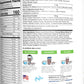 N53 Lean1 Meal Replacement Protein Powder, Cookies and Cream Flavor, 15 Serving tub, No Sugar Added