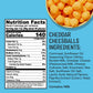 The Good Crisp Company, Cheddar Cheese Balls, 4 Ounce Bags (Pack of 8)