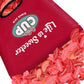 By The Cup Gummy Lips Candy, Sour Pucker-up, 4 lb Bulk Bag, Assorted Pink and Red
