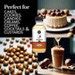 Dolce Flav Hazelnut Extract - Water-Soluble, Sugar-Free Flavoring for Coffee & Baking - 2 Oz.